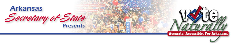 Arkansas Secretary of State Presents: Vote Naturally | Accurate. Accessible. For Arkansas